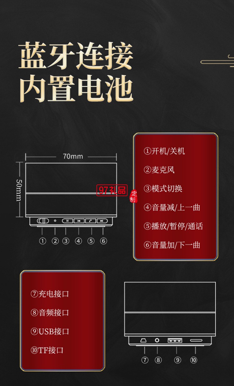 年會禮品商務背包套裝可印制logo 送客戶員工