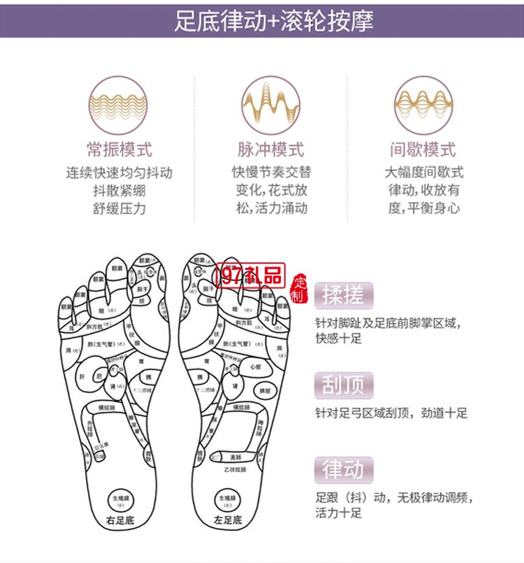 高端養生禮品腳部按摩儀商務禮品節日禮品員工禮品