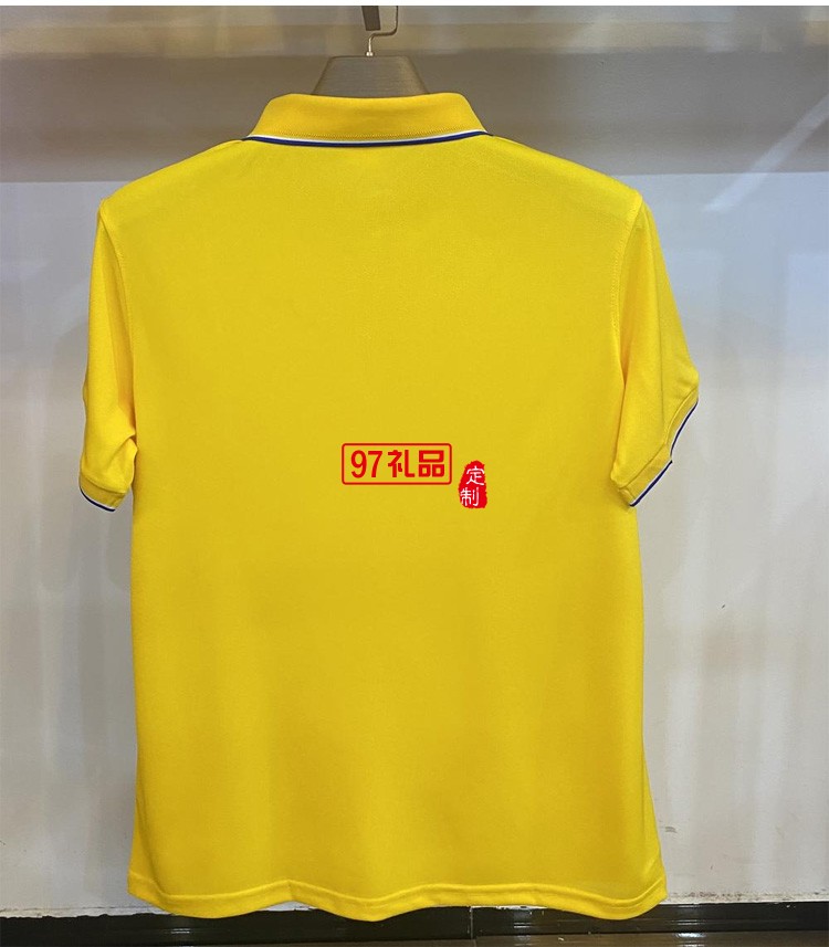 定制廣告衫polo衫200g蘭精棉翻領工作服團建服飾