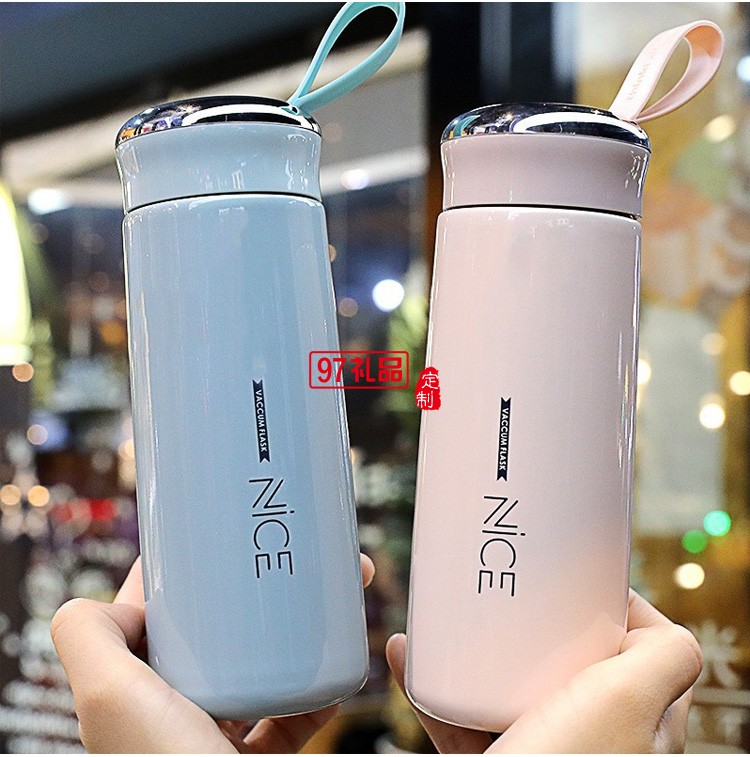 創意水杯奈熱雙層玻璃杯商務杯禮品杯